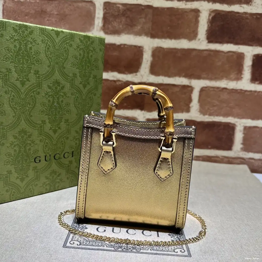 Hyperpeter DIANA BAG-12*12.5*6CM GUCCI MINI SUPER 0605
